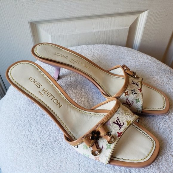 🦄Multicolor charming, high heels - Picture 1 of 10